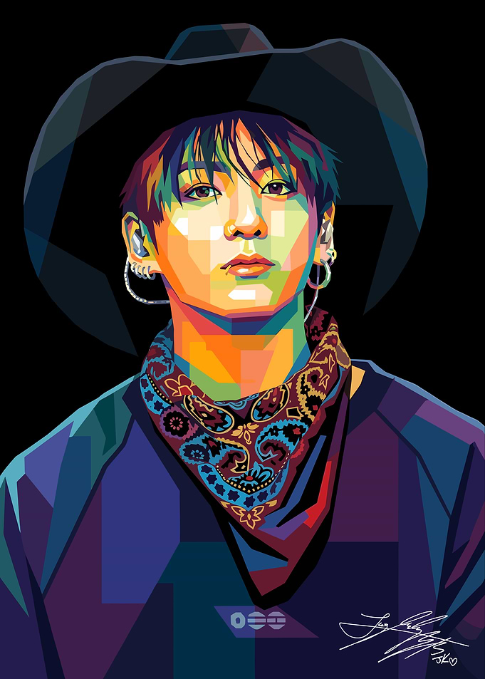 Jungkook Pop Art Portrait