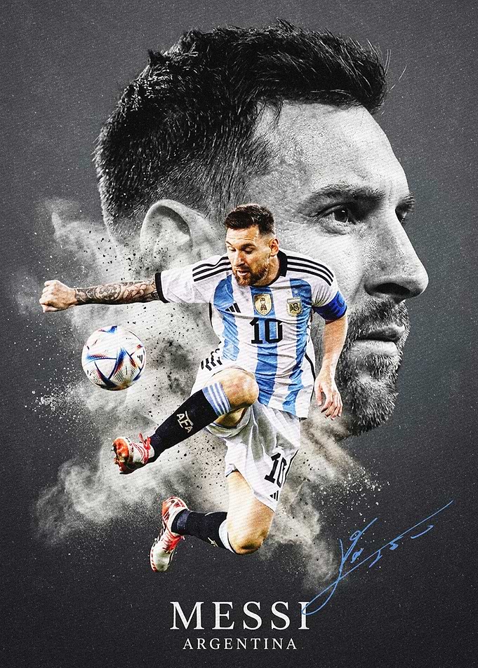Lionel Messi in Action