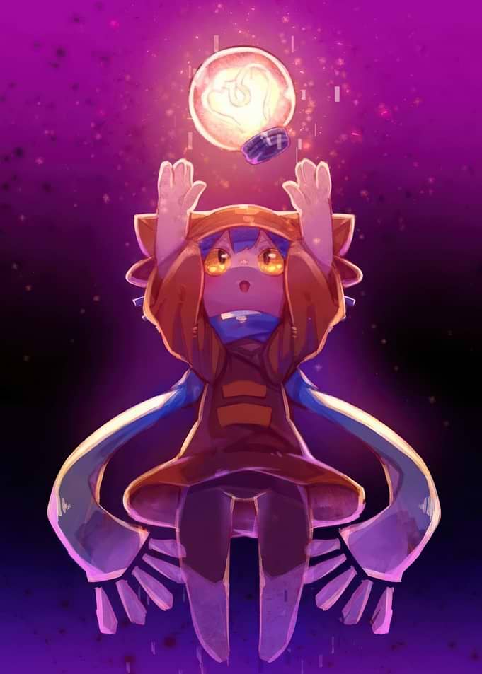 Niko reaching for a lightbulb