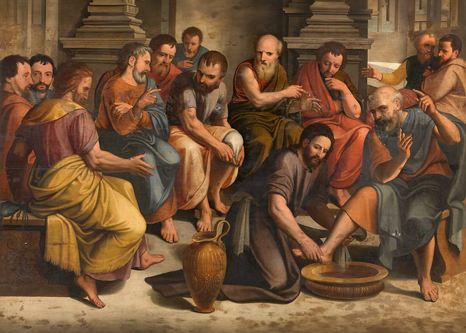 Christ Washing the Feet of the Apostles