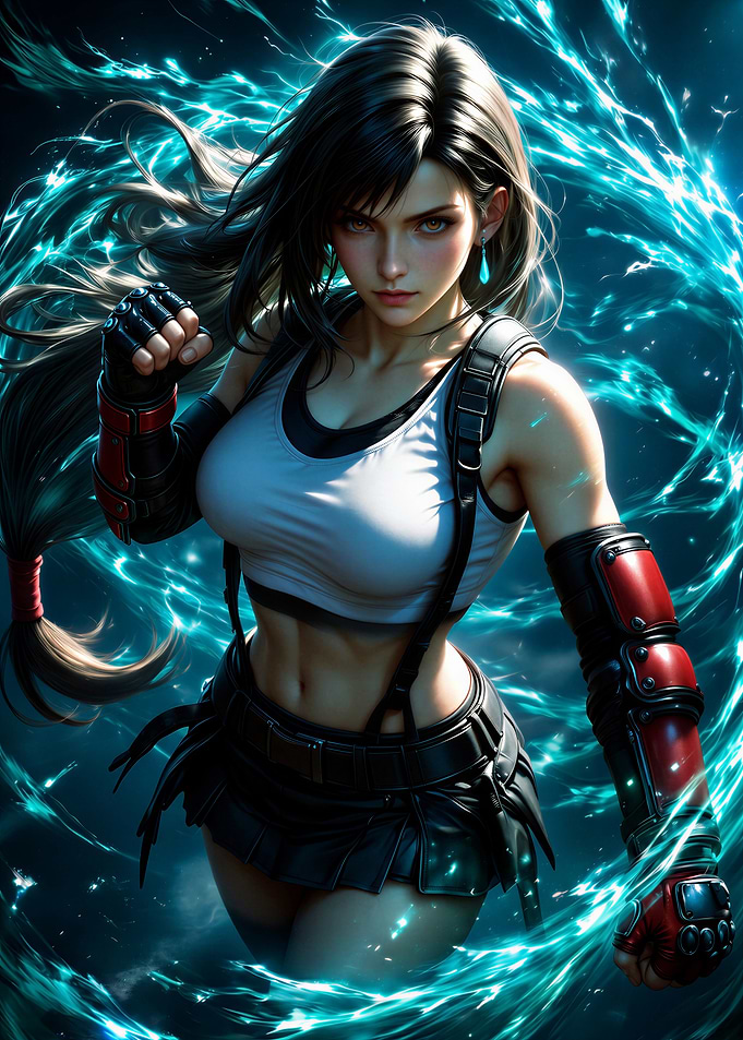 Tifa Lockhart in Action
