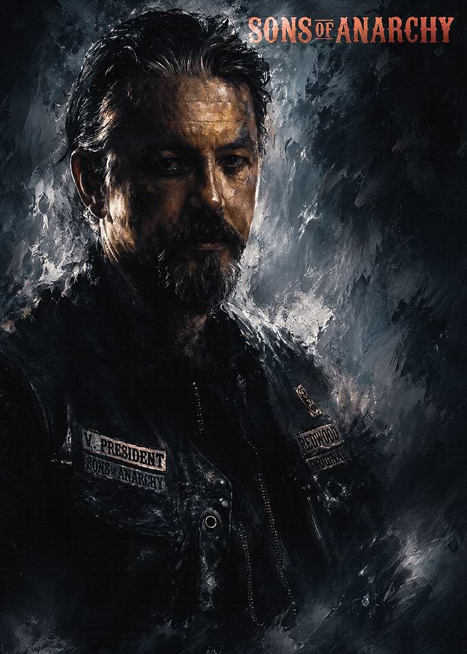 Sons of Anarchy V. President Portrait