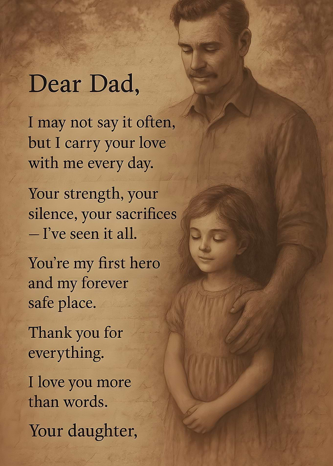 Father and Daughter Letter