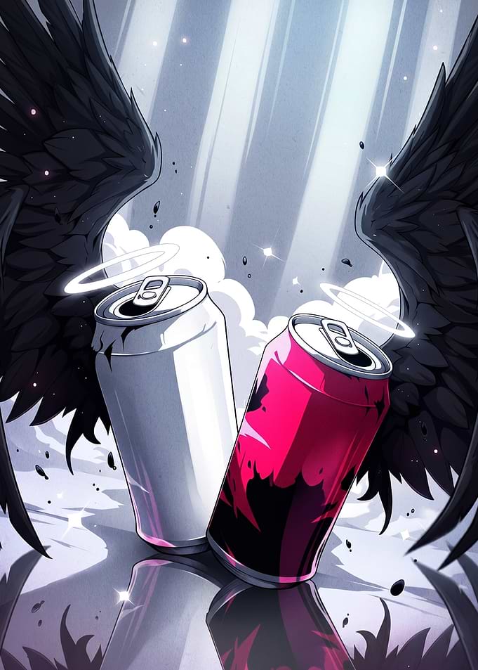 Angel Wings and Soda Cans