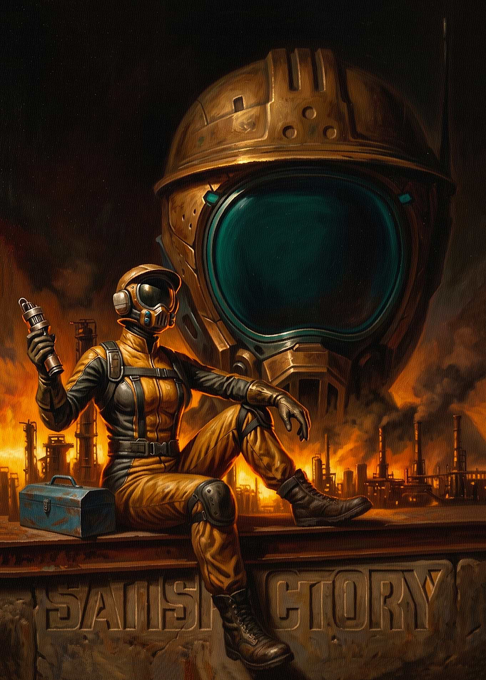 Satisfactory Industrial Worker