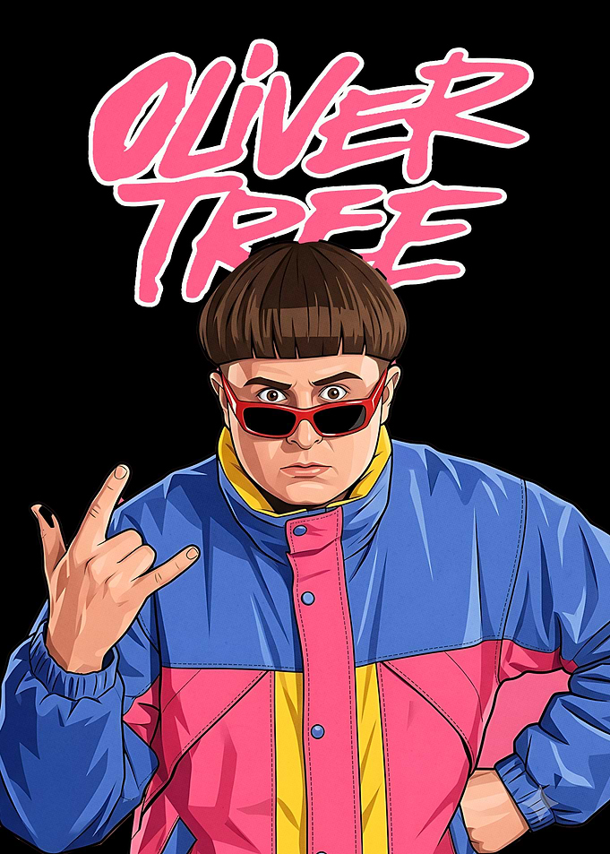 Oliver Tree Illustration