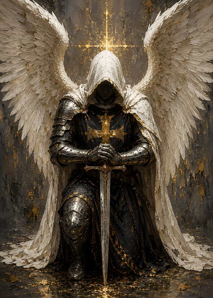 Angelic Knight with Sword