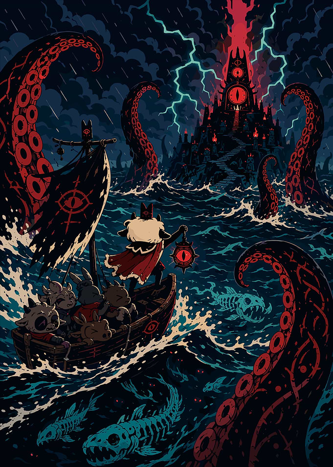 Dark Fantasy Sea Voyage