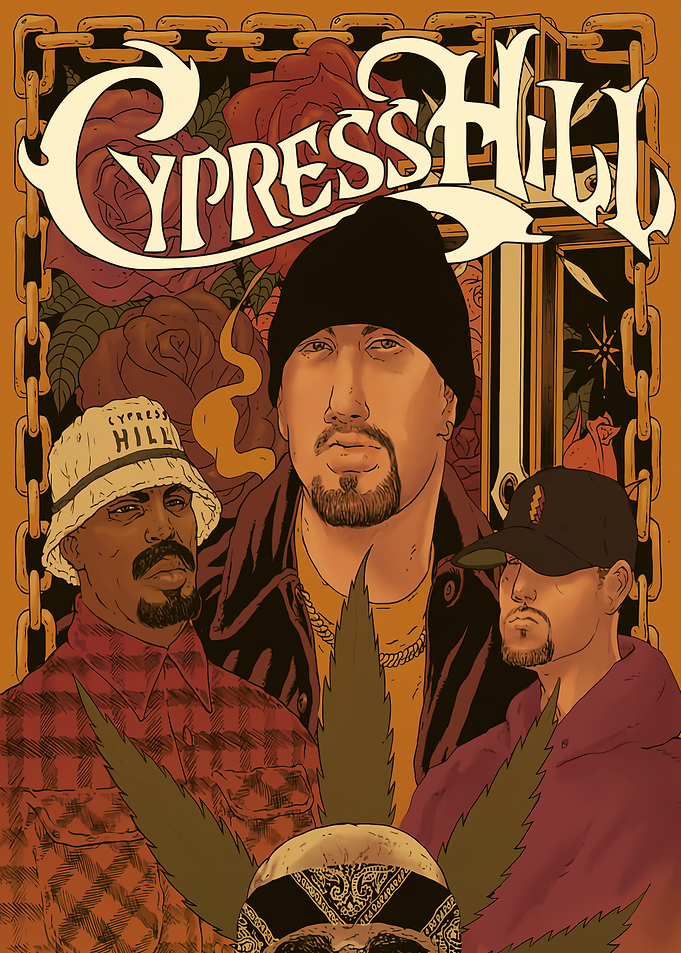 Cypress Hill Band Portrait