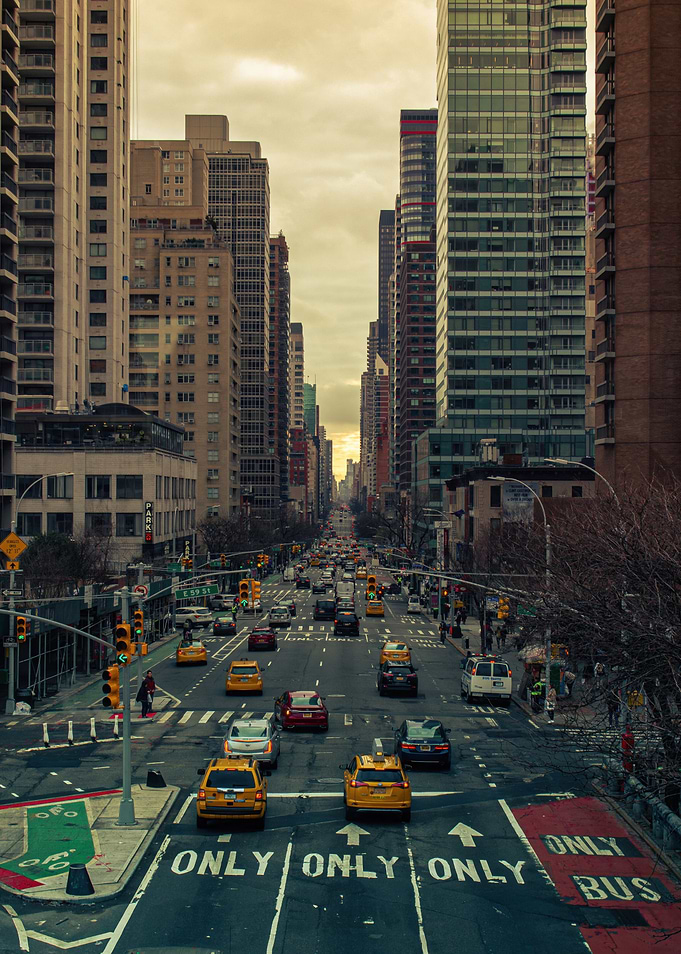 New York City Street Scene