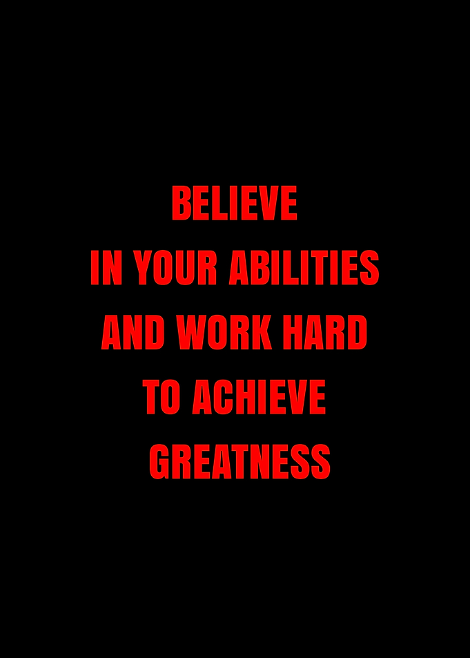 Inspirational Text Art