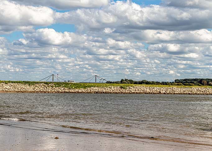 Bridge Construction Over Water