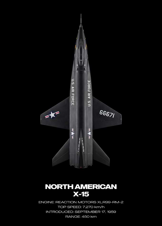 North American X-15 Aircraft