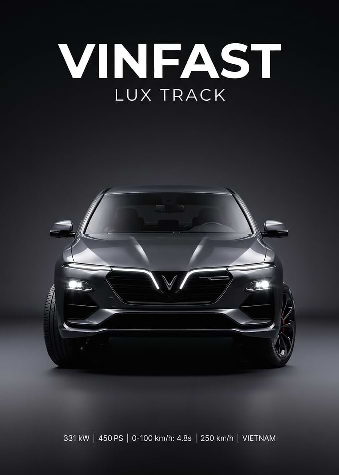 VinFast Lux Track Car