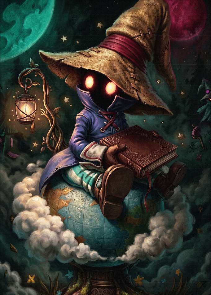 Vivi Ornitier on a Globe