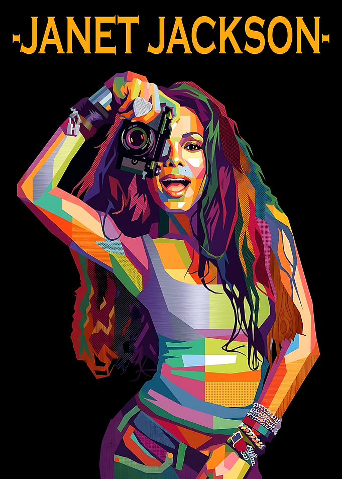 Janet Jackson Pop Art