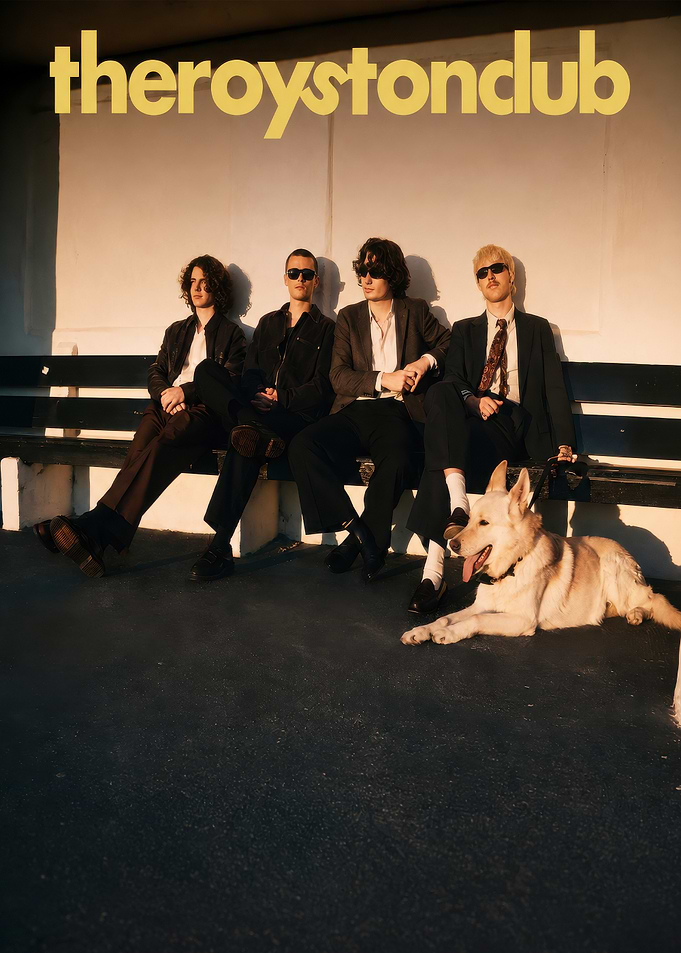 The Royston Club Band with Dog