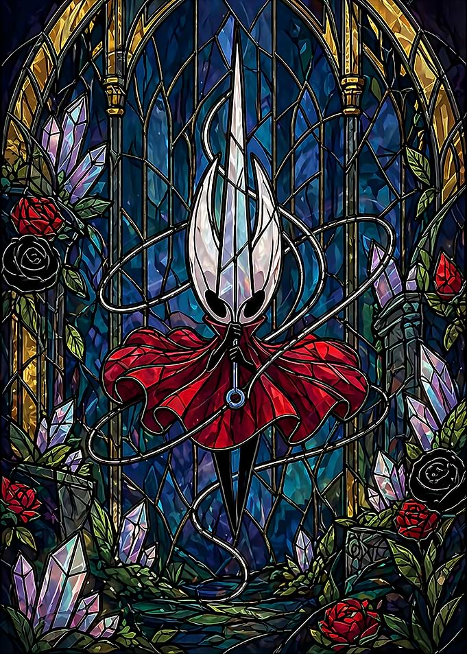 Hornet Stained Glass Art