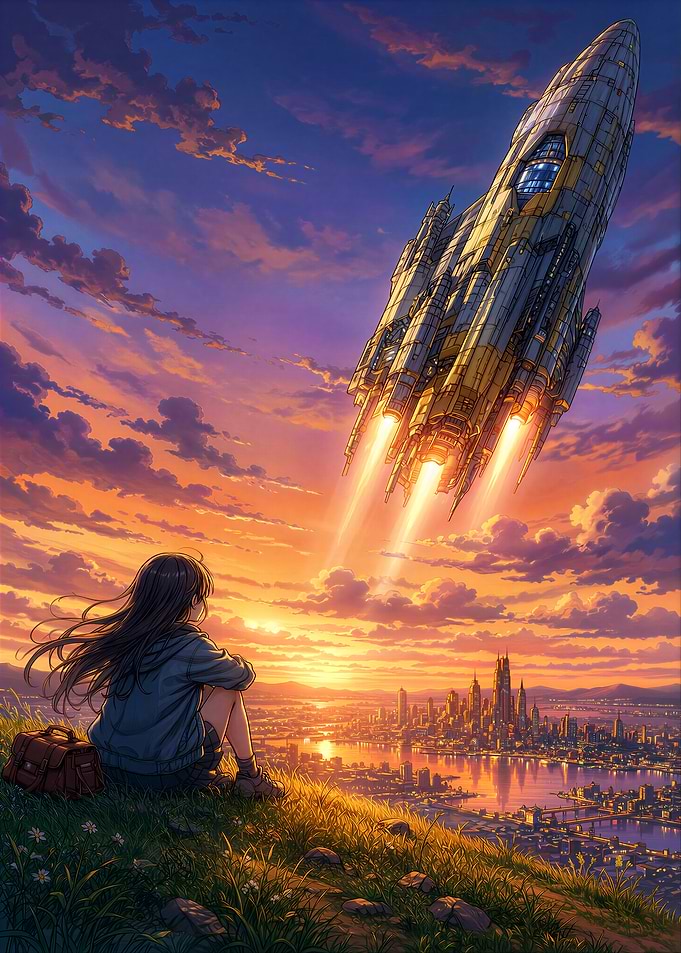 Departure at Dusk