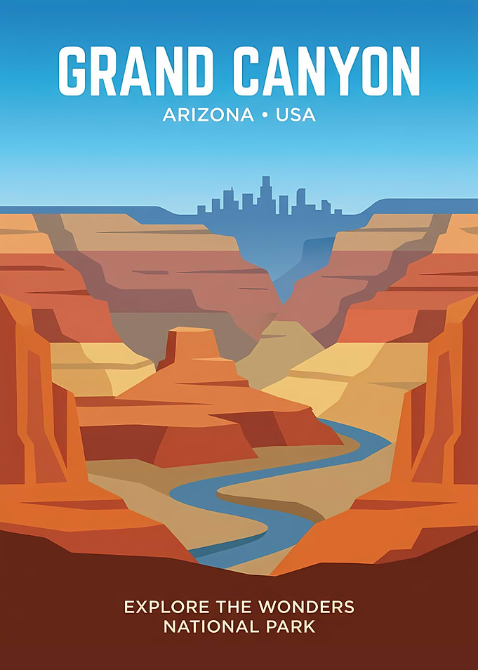 Grand Canyon National Park Poster