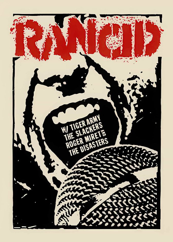 Rancid Band Poster