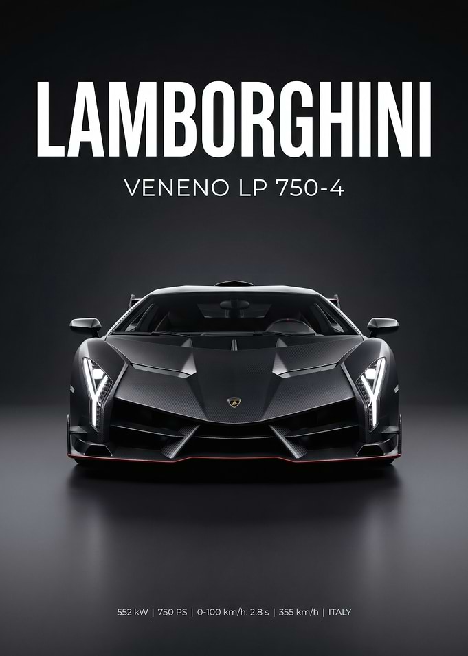 Lamborghini Veneno LP 750-4