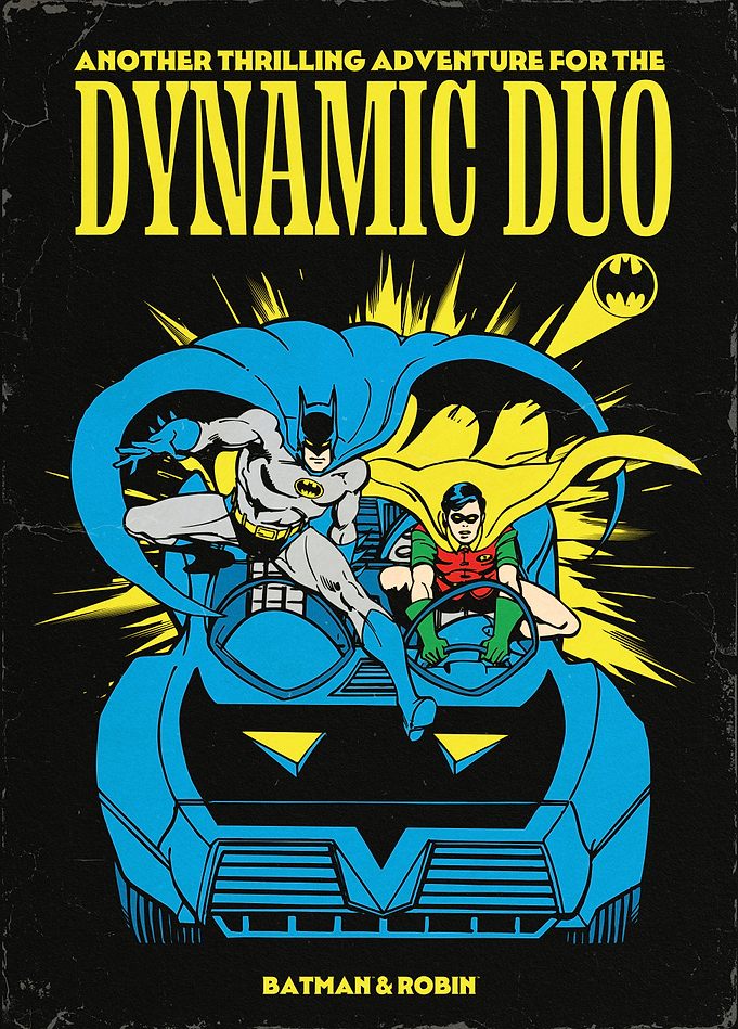 Dynamic Duo's Thrilling Adventure