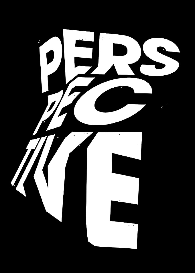 Perspective Text Art