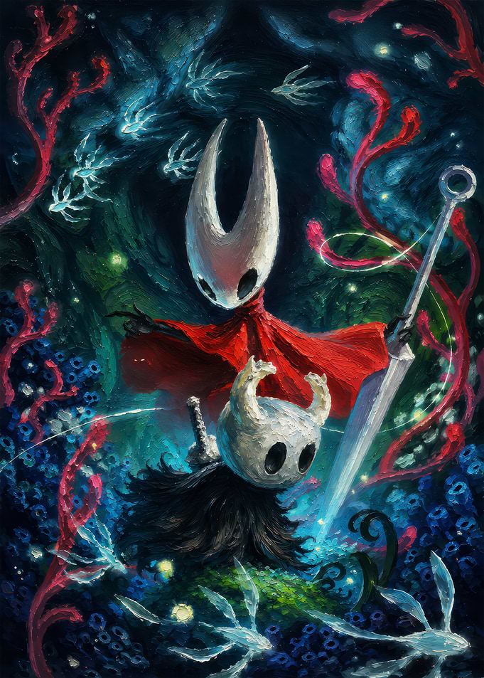 Hollow Knight and Hornet