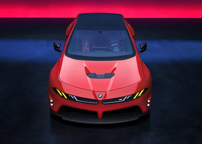 Red BMW Concept Car