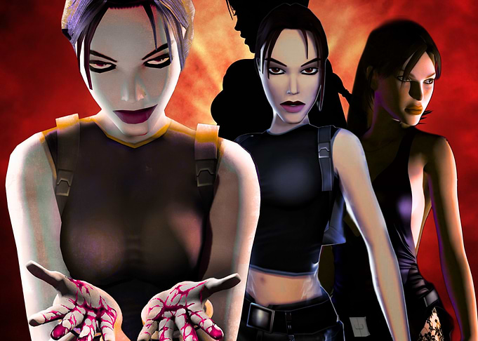 Lara Croft Triple Threat