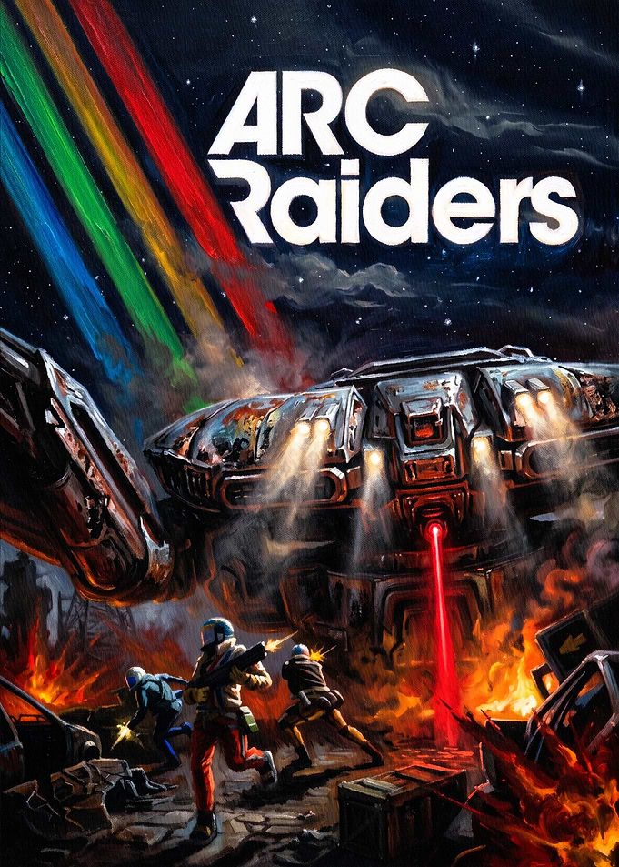 Arc Raiders Sci-Fi Game Art