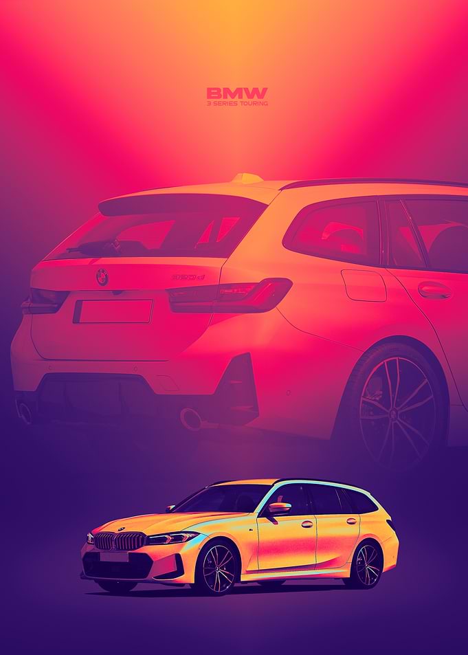 BMW 3 Series Touring Poster