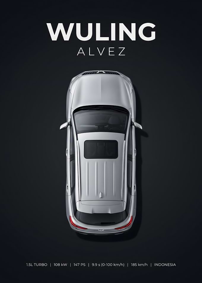 Wuling Alvez Top View