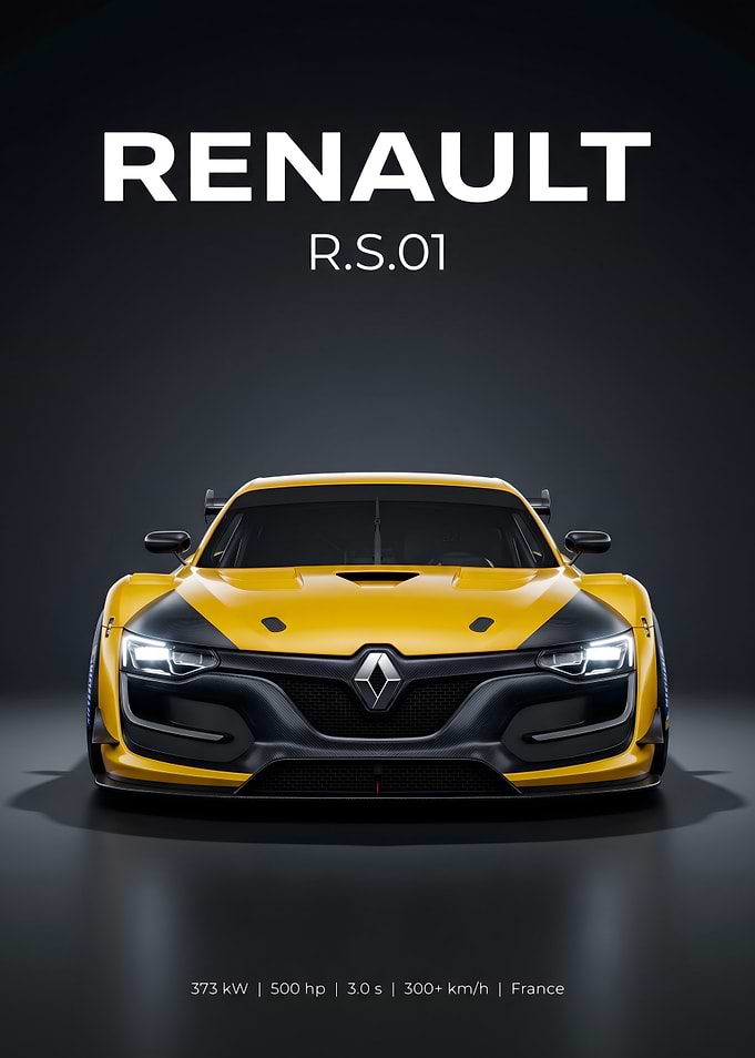 Renault R.S.01 Race Car