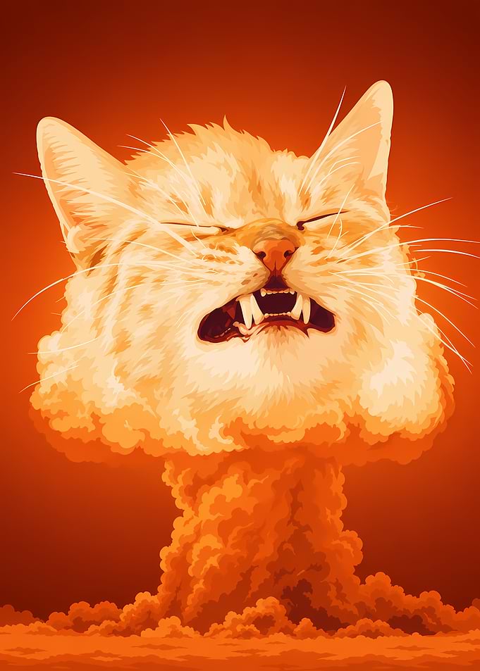 Exploding Cat Nuclear Bomb
