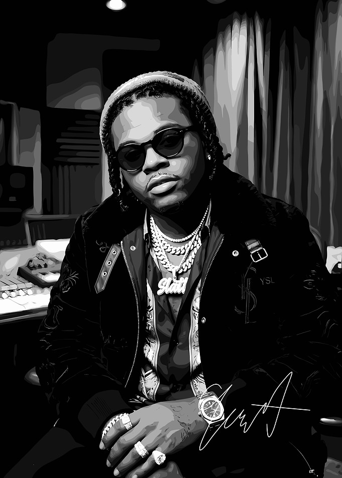 Gunna in Studio Portrait