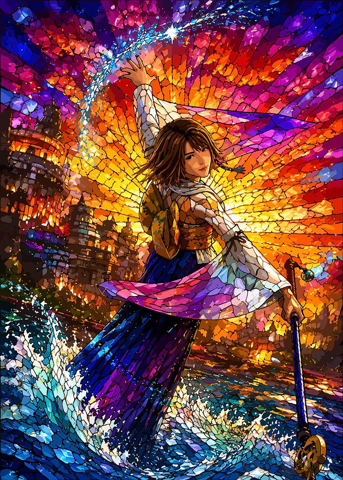 Yuna Stained Glass
