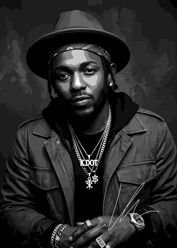 Kendrick Lamar Portrait