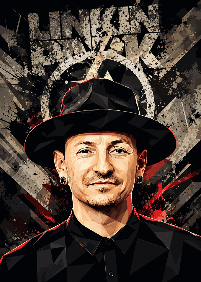 Chester Bennington Linkin Park Portrait