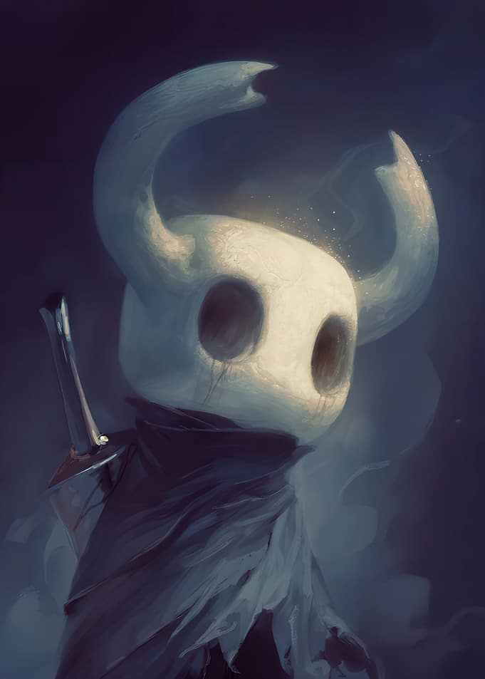 The Knight from Hollow Knight