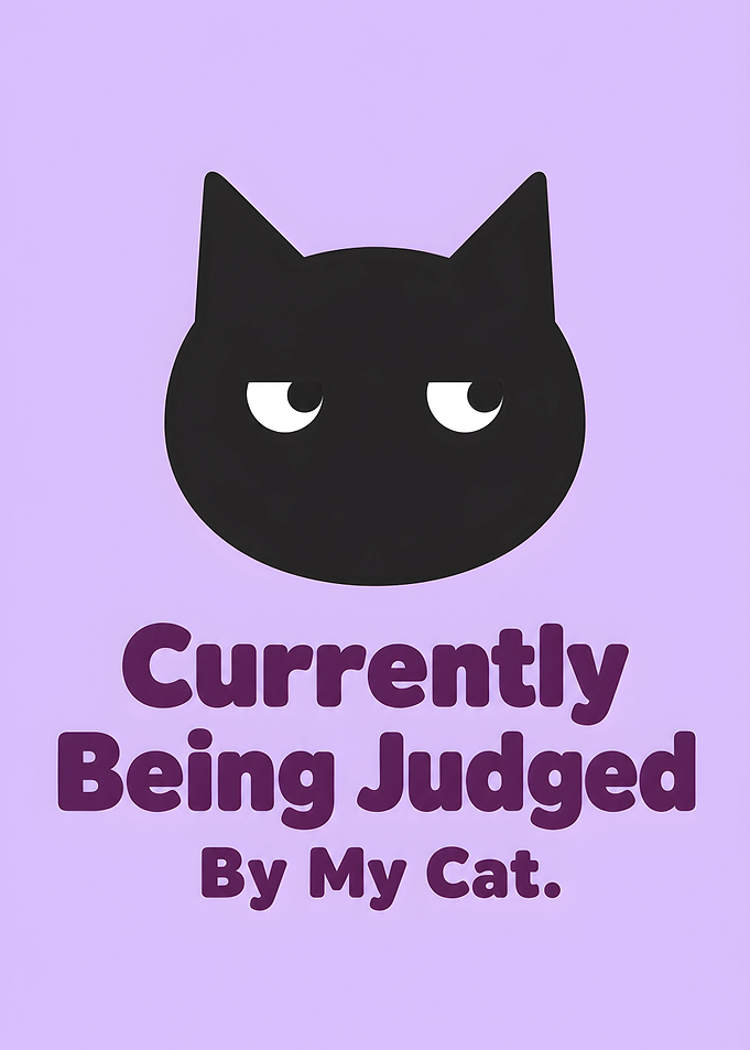 Cat Judging You Funny
