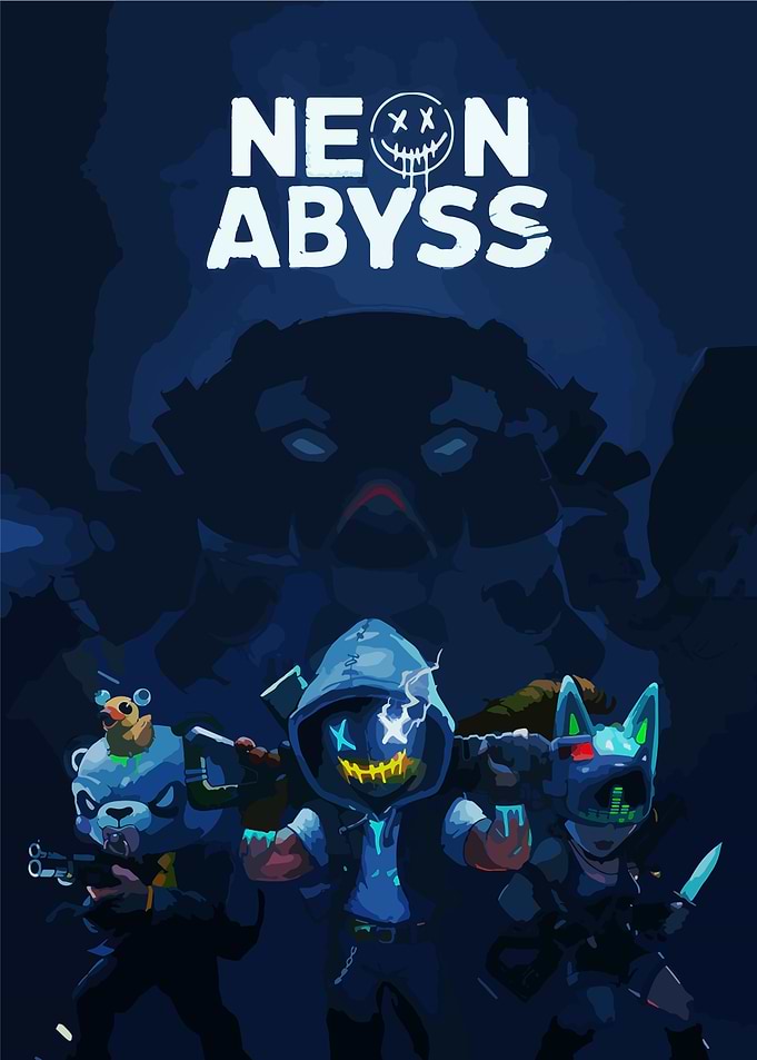 Neon Abyss Game Art