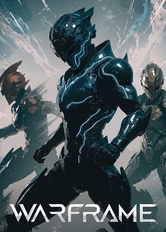 Warframe Game Poster