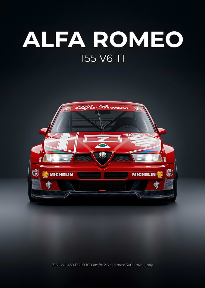 Alfa Romeo 155 V6 TI Race Car