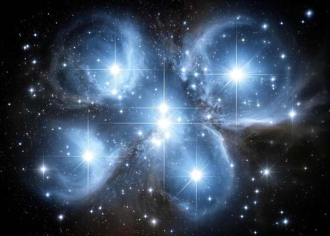 The Pleiades Star Cluster