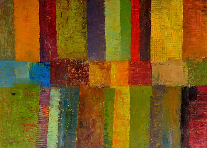 Abstract Geometric Color Blocks