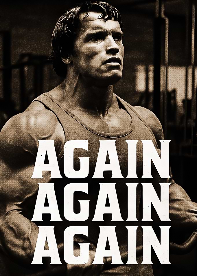 Arnold Schwarzenegger 'Again Again Again' Motivation