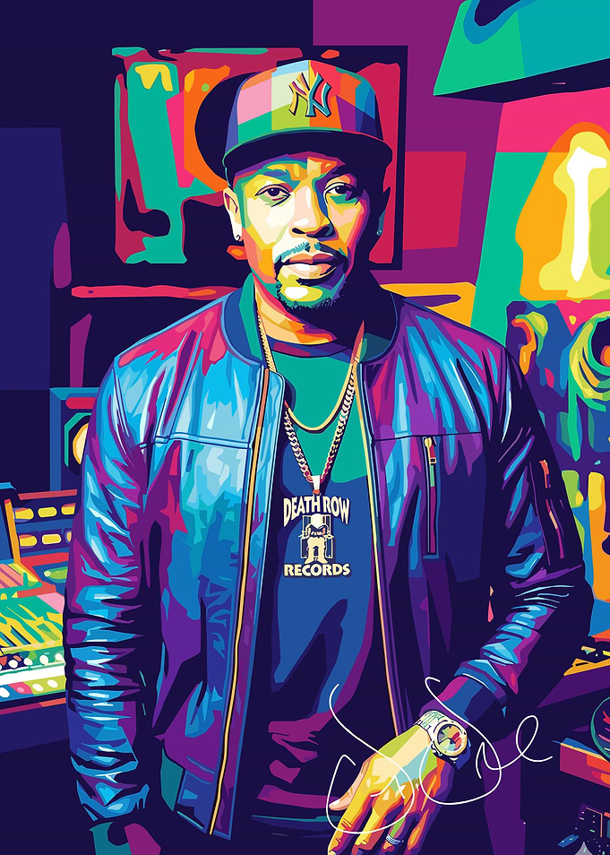 Dr. Dre Pop Art Portrait