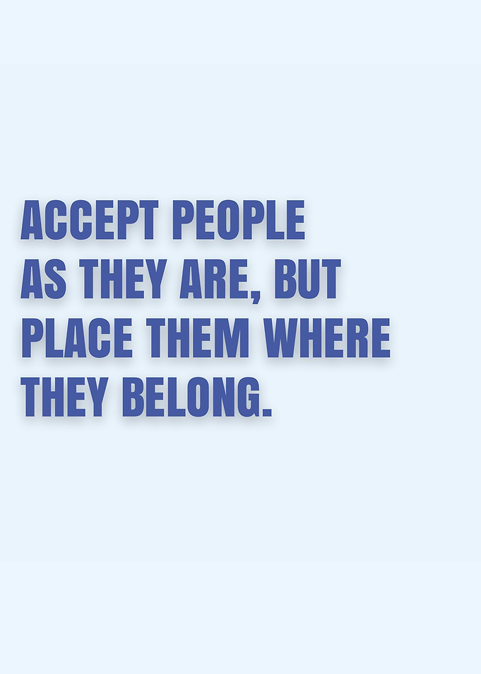 Accept People As They Are Quote